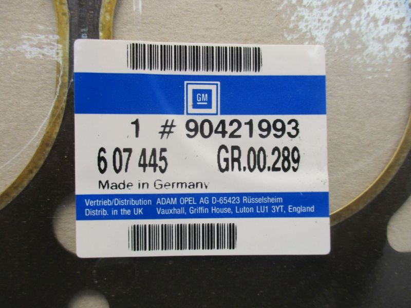 Zylinderkopfdichtung für OPEL Corsa A, Kadett A C D 1.0 1.0SGM