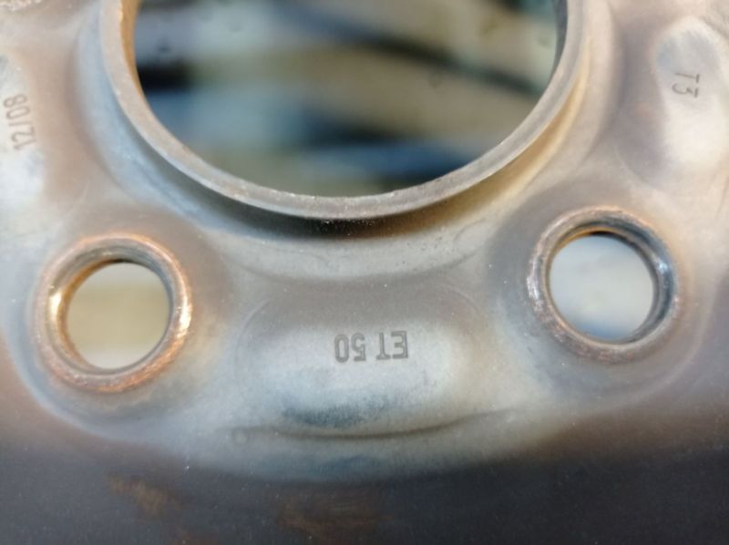 Stahlfelge 6.5JX16 H2 ET5 LK5X108