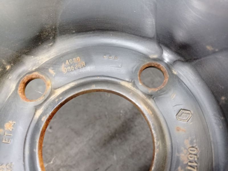 Stahlfelge 6.5JX16 H2 ET44 LK4X100