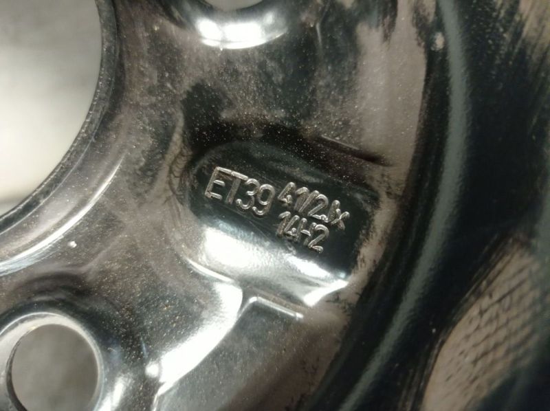 Stahlfelge 4.5JX14 H2 ET39 LK4X100