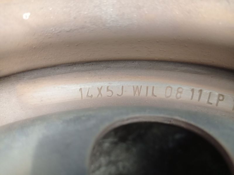 Stahlfelge 5JX14 ET45 LK4X100