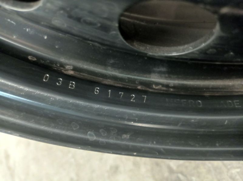 Stahlfelge 6.5JX16 H2F ET49 LK4X100