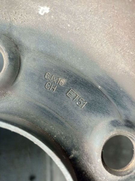 Stahlfelge 6JX16 CH ET51 LK5X114,3