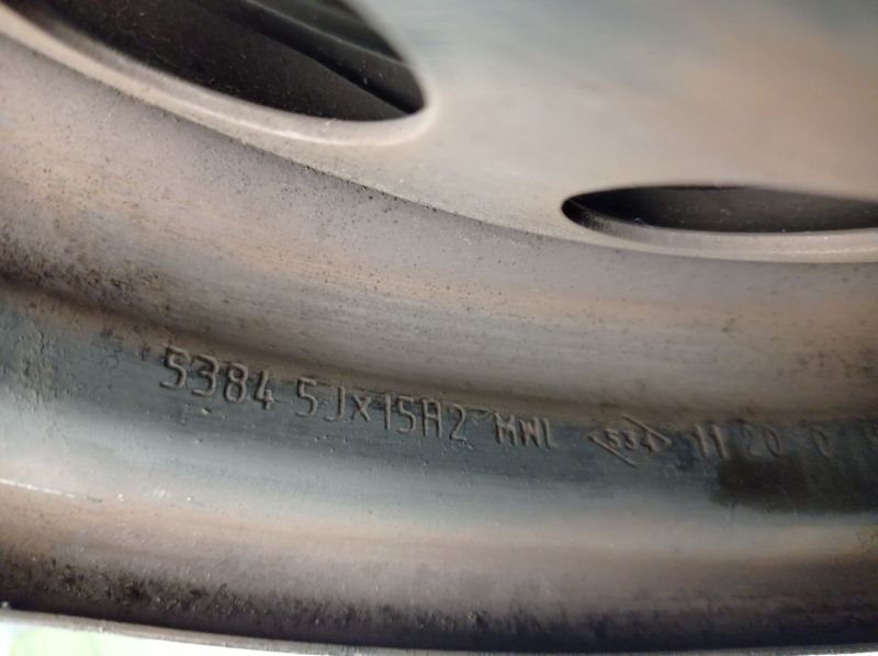 Stahlfelge 5JX15 H2 ET38 LK4X100