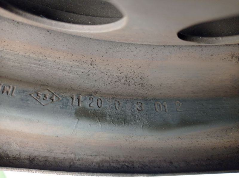 Stahlfelge 5JX15 H2 ET38 LK4X100