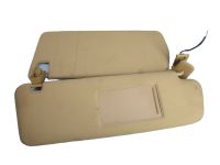 Sonnenblende rechts Sandbeige<br>PORSCHE CAYENNE (955) S 4.5 02-07