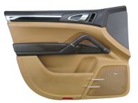 T�rverkleidung T�rpappe links vorn Espresso Cognac<br>PORSCHE CAYENNE (92A) 3.0 DIESEL