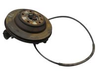 Achsschenkel Radnabe links hinten <br>VW TOUAREG 7L 5.0 V10 TDI 06-10