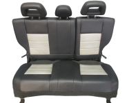 R�cksitzbank Leder Schwarz-Creme 3tlg.<br>JEEP COMPASS (MK49) 2.4 4X4