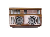 Heizungsregler Heizbet�tigung Blende Abdeckung Zebrano<br>MERCEDES 124 STUFENHECK W124 260 E