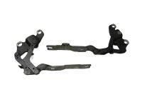 Motorhaubenscharnier Set rechts und links 475 Black Sapphire met.<br>BMW 3 E90 318I