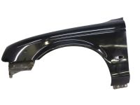 Kotfl�gel links Midnight Black PEF<br>JAGUAR S-TYPE X200 2.7 D