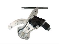 Fensterheber links hinten mit Fensterhebermotor<br>NISSAN NOTE (E11) 1.4
