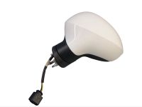 Au�enspiegel Spiegel elektrisch links Candywei� LB9A<br>SEAT LEON (1P1) 1.2 TSI